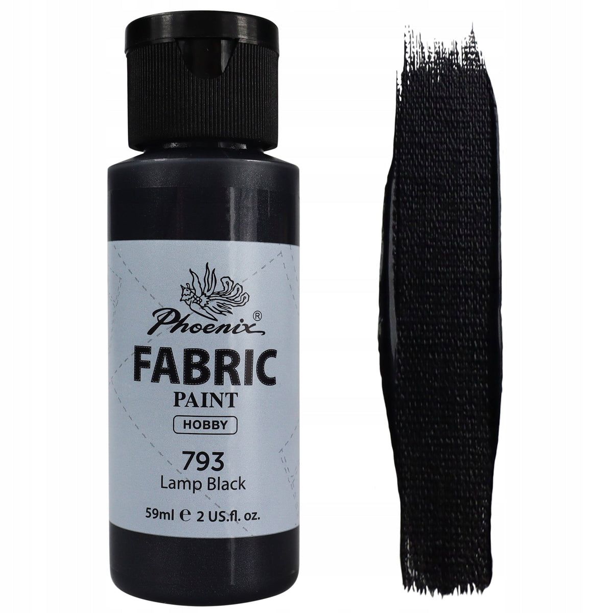 Textilfesték Phoenix 59 ml – lámpafekete