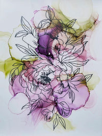 Tintakészlet KAMENSKAYA 'GIRLS AND FLOWERS' (4)