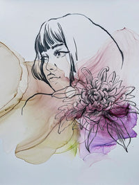 Tintakészlet KAMENSKAYA 'GIRLS AND FLOWERS' (5)