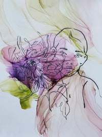 Tintakészlet KAMENSKAYA 'GIRLS AND FLOWERS' (6)