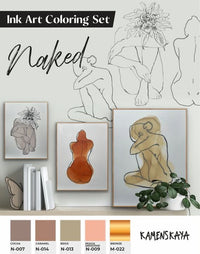 Tintakészlet KAMENSKAYA 'NAKED' (3)
