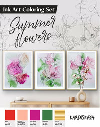 Tintakészlet KAMENSKAYA 'SUMMER FLOWERS' (3)