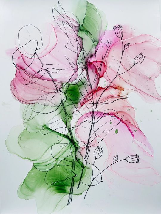 Tintakészlet KAMENSKAYA 'SUMMER FLOWERS' (4)