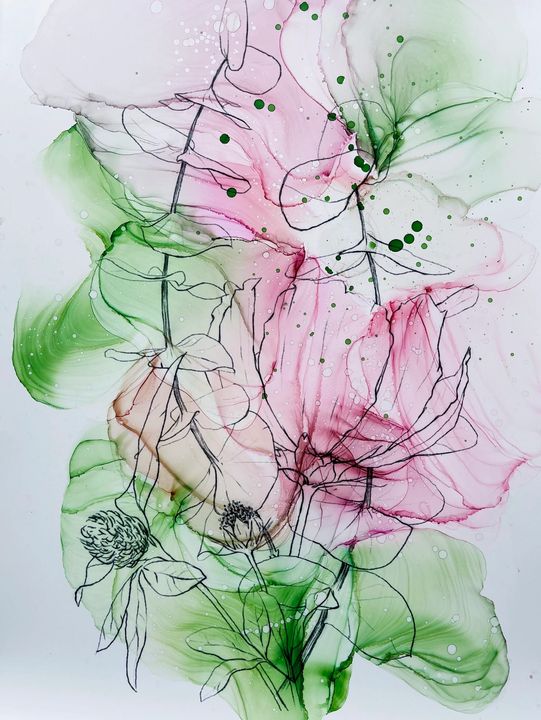 Tintakészlet KAMENSKAYA 'SUMMER FLOWERS' (6)