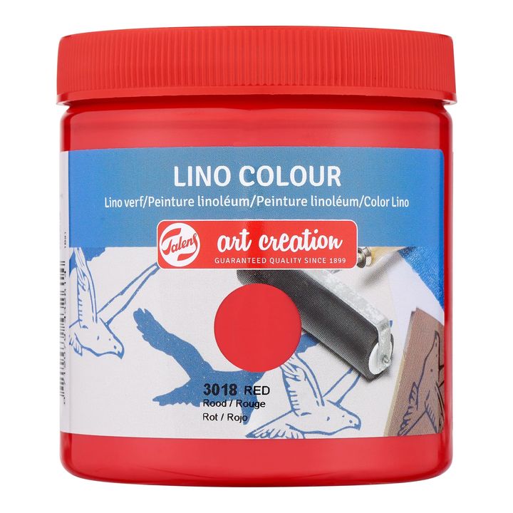 Nyomdafesték Lino Colour Art Creation 250 ml – 3018 piros