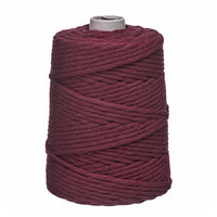 Sodrott pamut zsinór 100 m - DP Craft – 480 burgundy