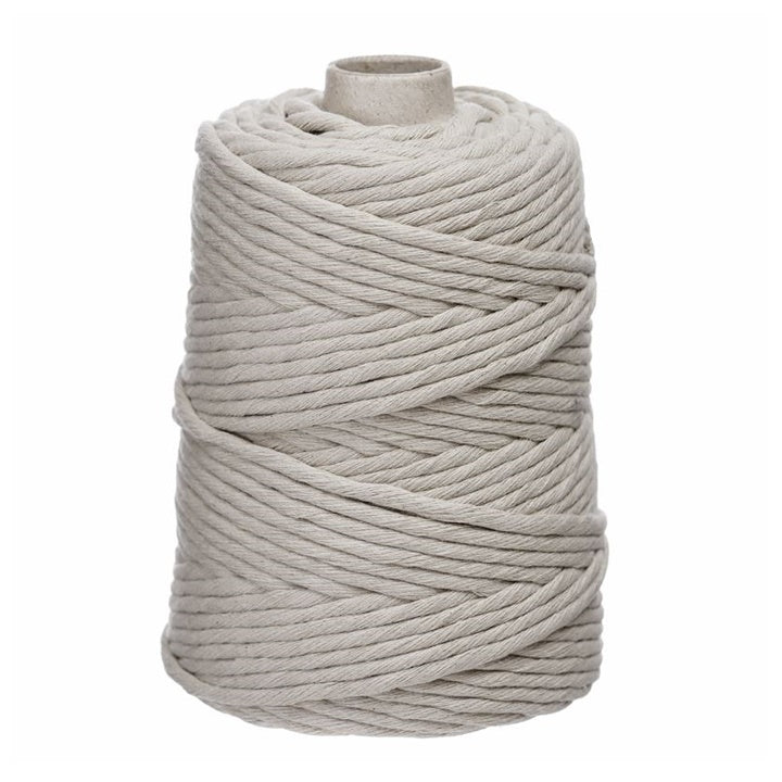 Sodrott pamut zsinór 100 m - DP Craft – 723 natural