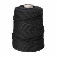Sodrott pamut zsinór 100 m - DP Craft – 810 black