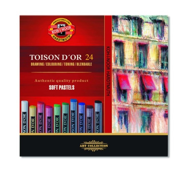 TOISON DOR szárazpasztell / 24 részes szett