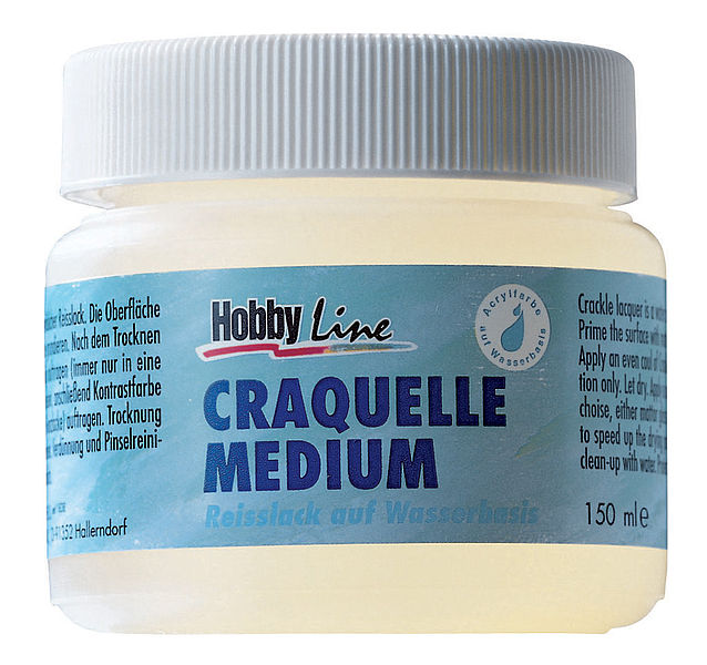 Töredezett hatású lakk Hobby Line - 50 / 150 ml (2)