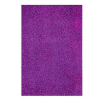 Öntapadós csillogó dekorációs gumi EVA sheet 20x30 cm – purple