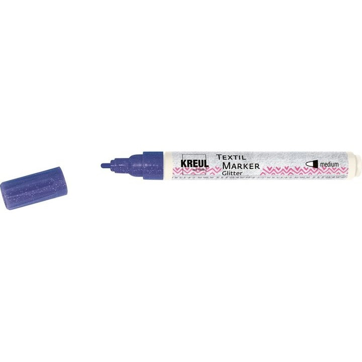 Csillogós Textilfilc Kreul medium – lila