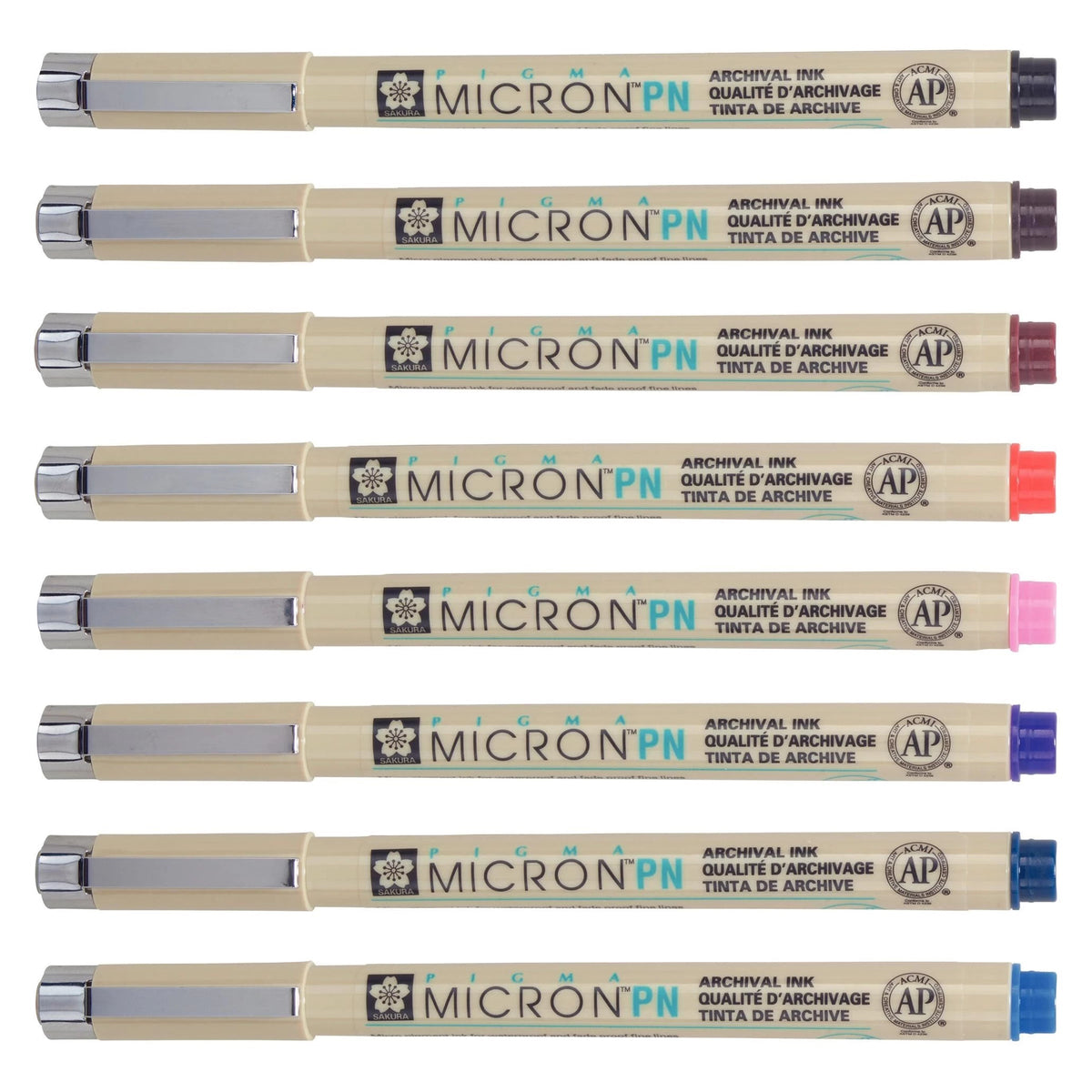 Tűfilc készlet Sakura Pigma Micron PN - 8 db-os