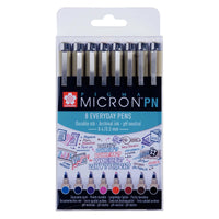Tűfilc készlet Sakura Pigma Micron PN - 8 db-os