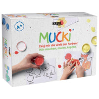 Ujjfesték készlet MUCKI - Festünk - keverünk - pecsételünk