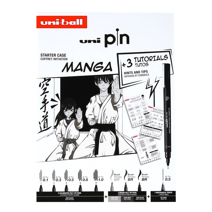 UNI PIN Manga Starter Case ajándékcsomag (1)