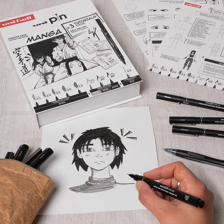 UNI PIN Manga Starter Case ajándékcsomag (2)