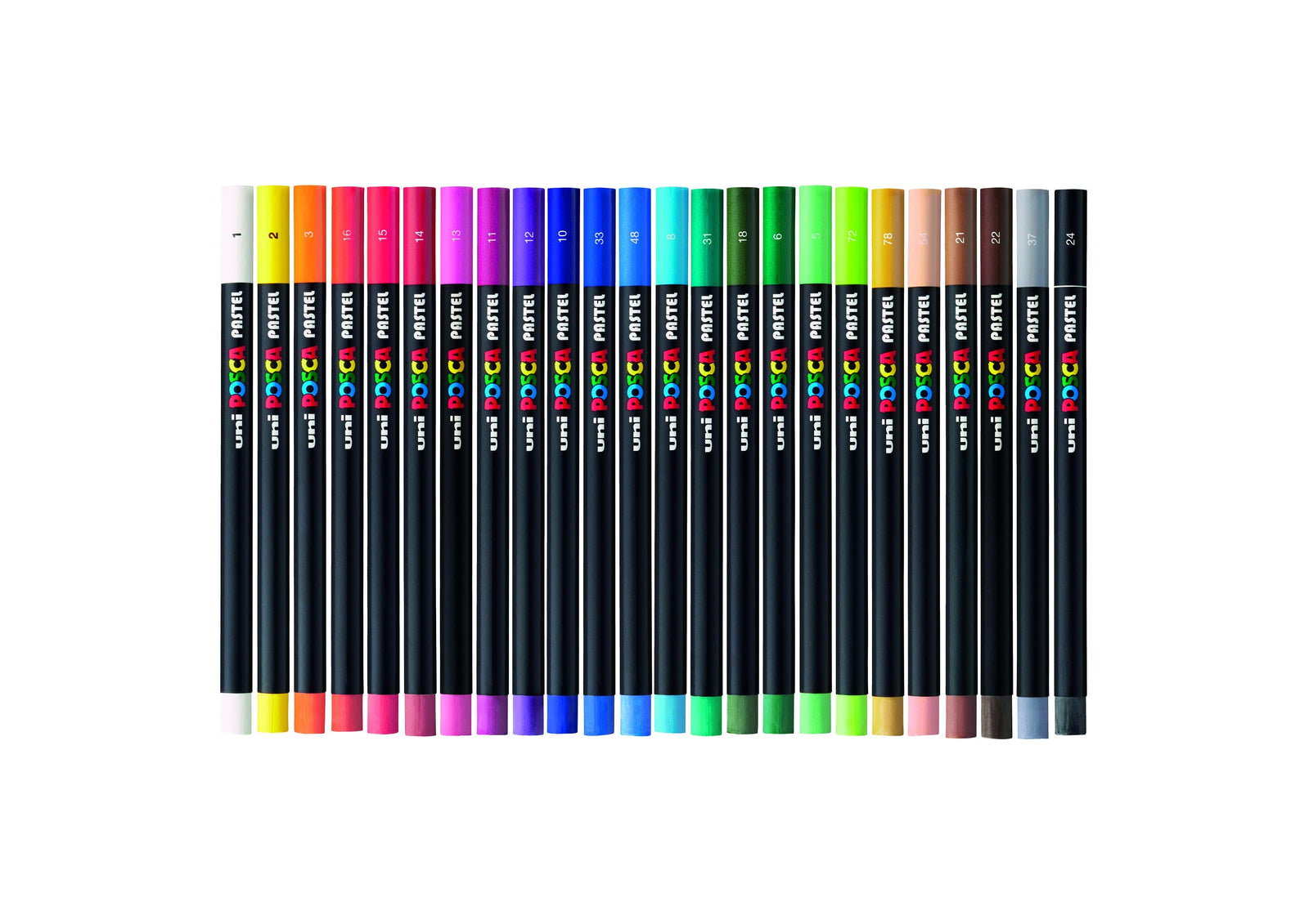 Posca KPA-100 24C viaszpasztell készlet, vegyes színek