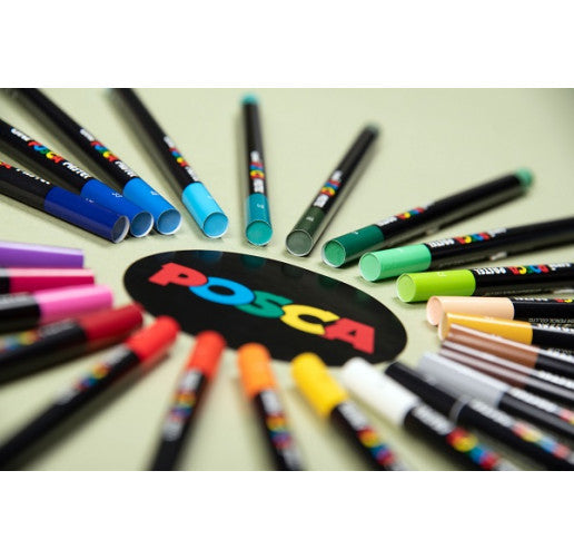 Posca KPA-100 24C viaszpasztell készlet, vegyes színek
