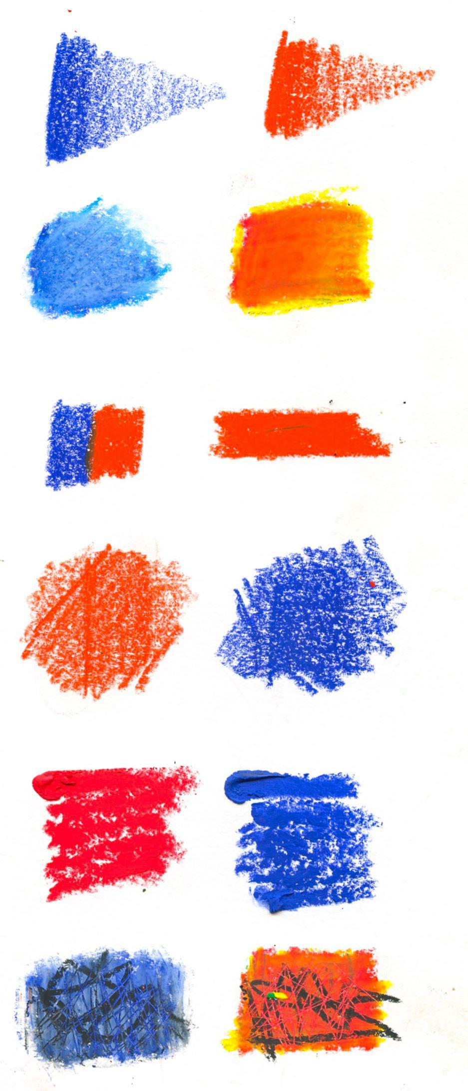 Posca KPA-100 24C viaszpasztell készlet, vegyes színek
