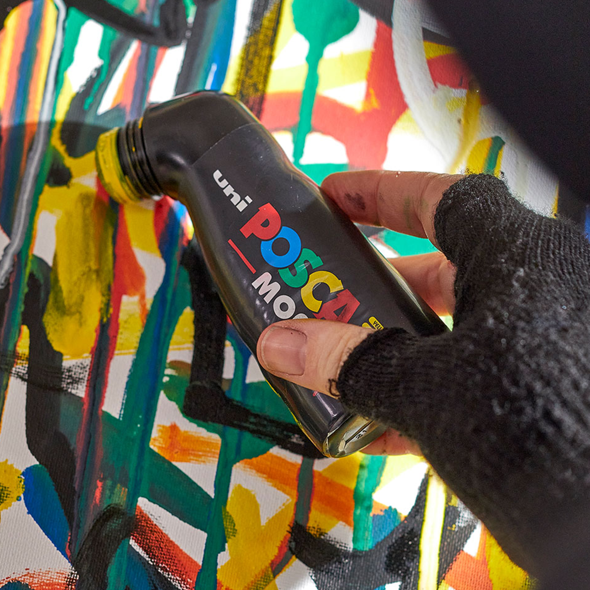 Posca PCM-22 8C MOP´R marker készlet, 3 – 19 mm, vegyes színek (8 db)