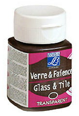 Üveg és kerámia festék GLASS&TYLE 50ml - transparent