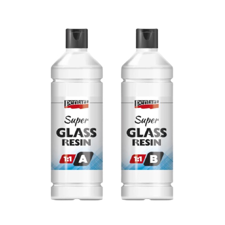 Üveggyanta Super Glass Pentart 1:1 szett - 250 ml
