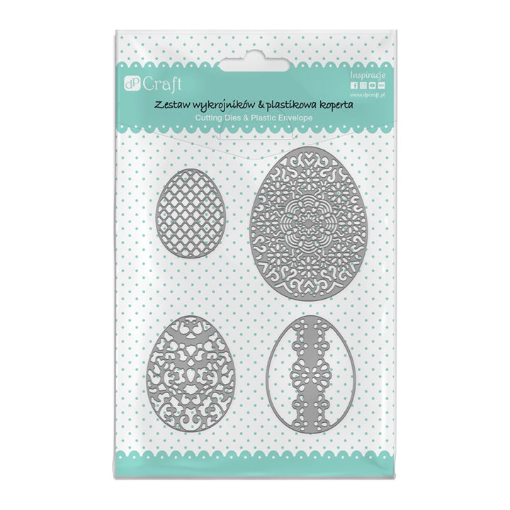 Vágósablon Easter Eggs  / 4 darab