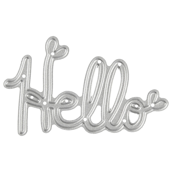 Vágósablon Hello