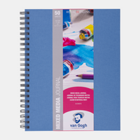 ROYAL TALENS Van Gogh Mix Media tömb 160 g/m² 50 lap A4 ragasztott