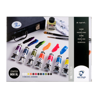 ROYAL TALENS Van Gogh olajfesték készlet XL kezdődoboz 12 x 40 ml + kiegészítők