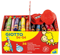 Vastag kerek színes ceruzák GIOTTO be-bè iskolai kiszerelés