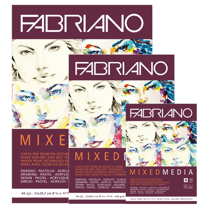 Vázlatfüzet FABRIANO Mixed Media (1)