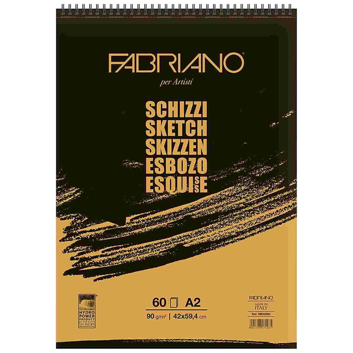 Vázlatfüzet FABRIANO SKETCH spirálkötésben (5)