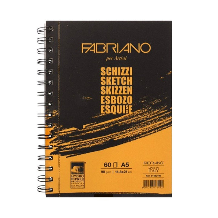 Vázlatfüzet FABRIANO SKETCH spirálkötésben (2)