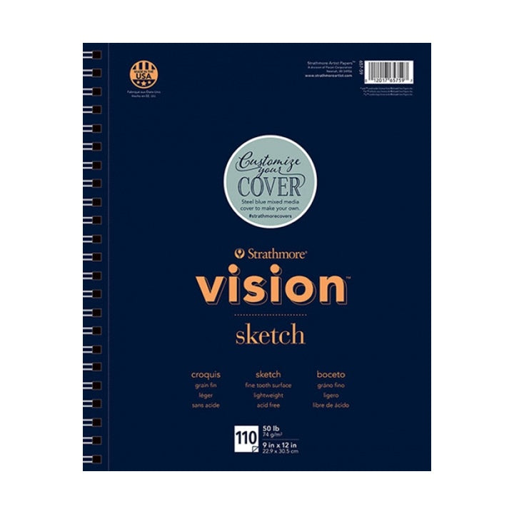 Vázlattömb Strathmore Vision 110 lapos - 22.9 x 30.5 cm