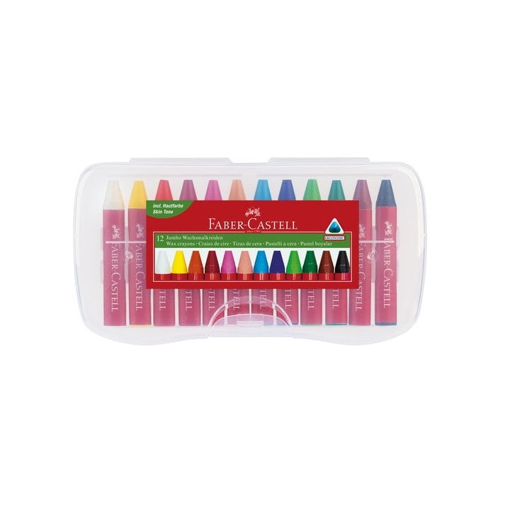 Viaszpasztell Jumbo 12 db színes