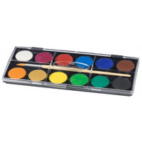 Vízfestékek FABER-CASTELL 12 szín - 30 mm (2)