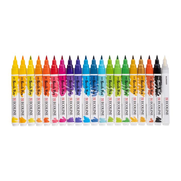 Vízfestéktollak Ecoline Brush Pen (2)