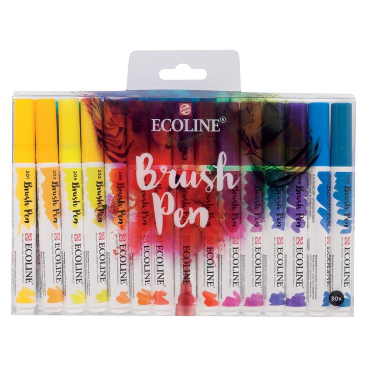 Vízfestéktollak Ecoline Brush Pen (1)