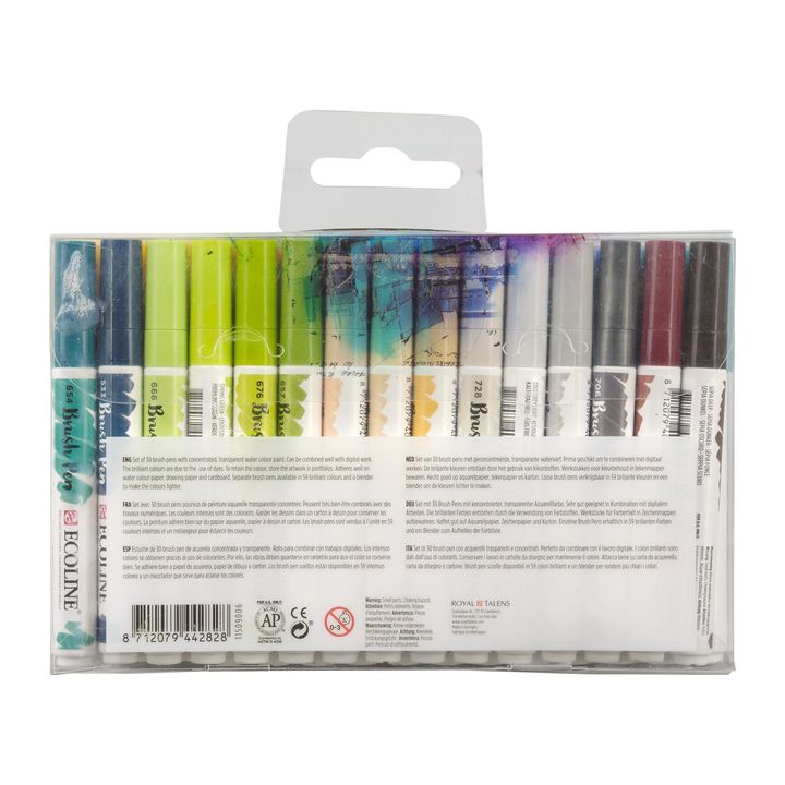 Vízfestéktollak Ecoline Brush Pen Additional (2)