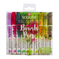Vízfestéktollak Ecoline Brush Pen Botanic (1)