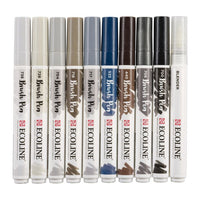 Vízfestéktollak Ecoline Brush Pen Greys (5)