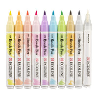 Vízfestéktollak Ecoline Brush Pen Pastel (3)