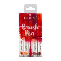 Vízfestéktollak Ecoline Brush Pen Red (1)