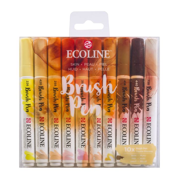 Vízfestéktollak Ecoline Brush Pen Skin (1)