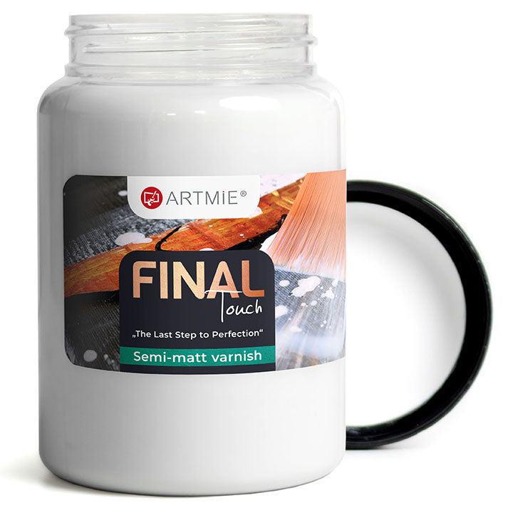 ARTMIE FINAL TOUCH vízzel hígítható lakk 400 ml – félig matt