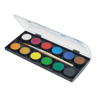 Faber-Castell vízfesték 24 mm - 12 szín
