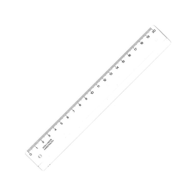 Vonalzó 20cm KTR