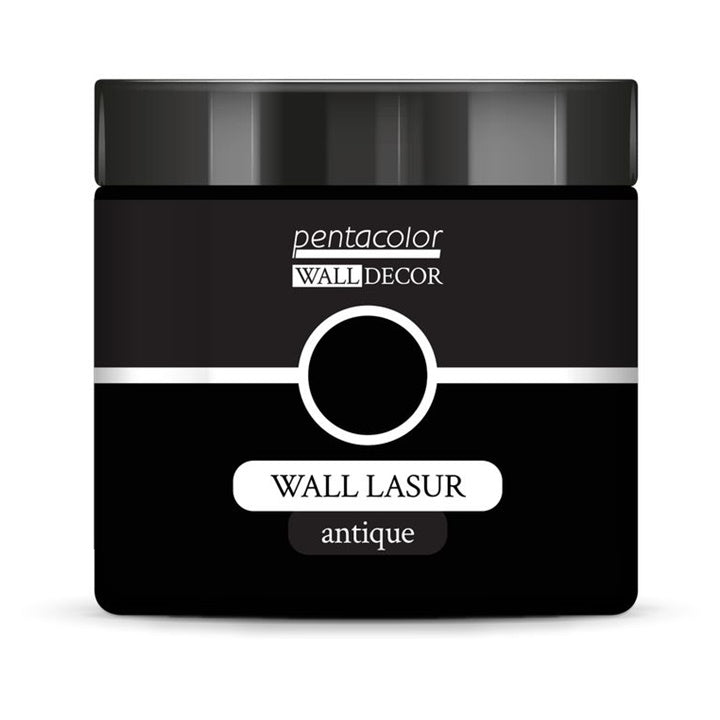 Wall Decor Antik hatású fali máz - fekete